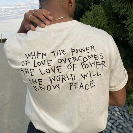 T-SHIRT "POWER OF LOVE"