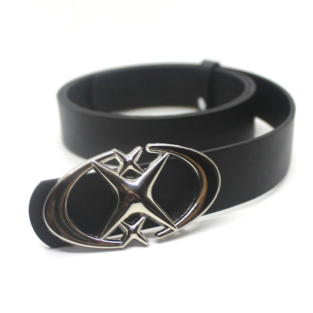 CEINTURE "CIRCLE STAR" - Shyrz - streetwear - y2k - casual - vanilla 