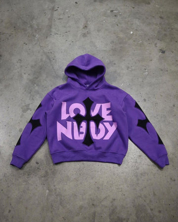 HOODIE "LOVENBDY" - Shyrz - streetwear - y2k - casual - vanilla 