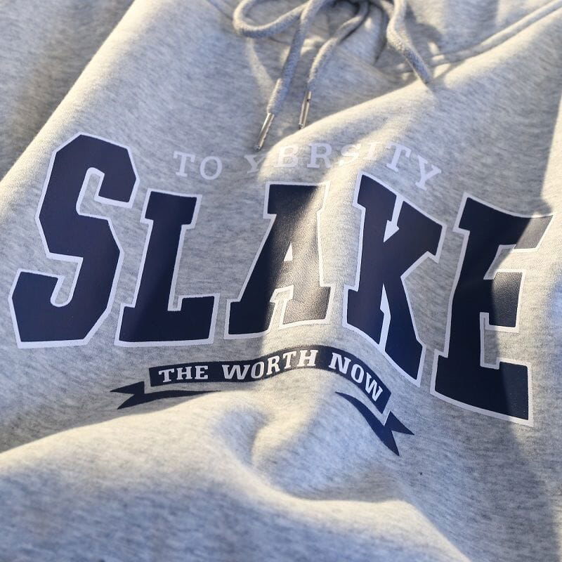 HOODIE "SLAKE" - Shyrz - streetwear - y2k - casual - vanilla 