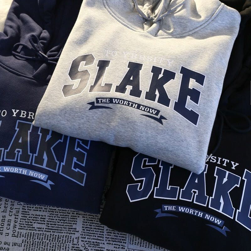 HOODIE "SLAKE" - Shyrz - streetwear - y2k - casual - vanilla 