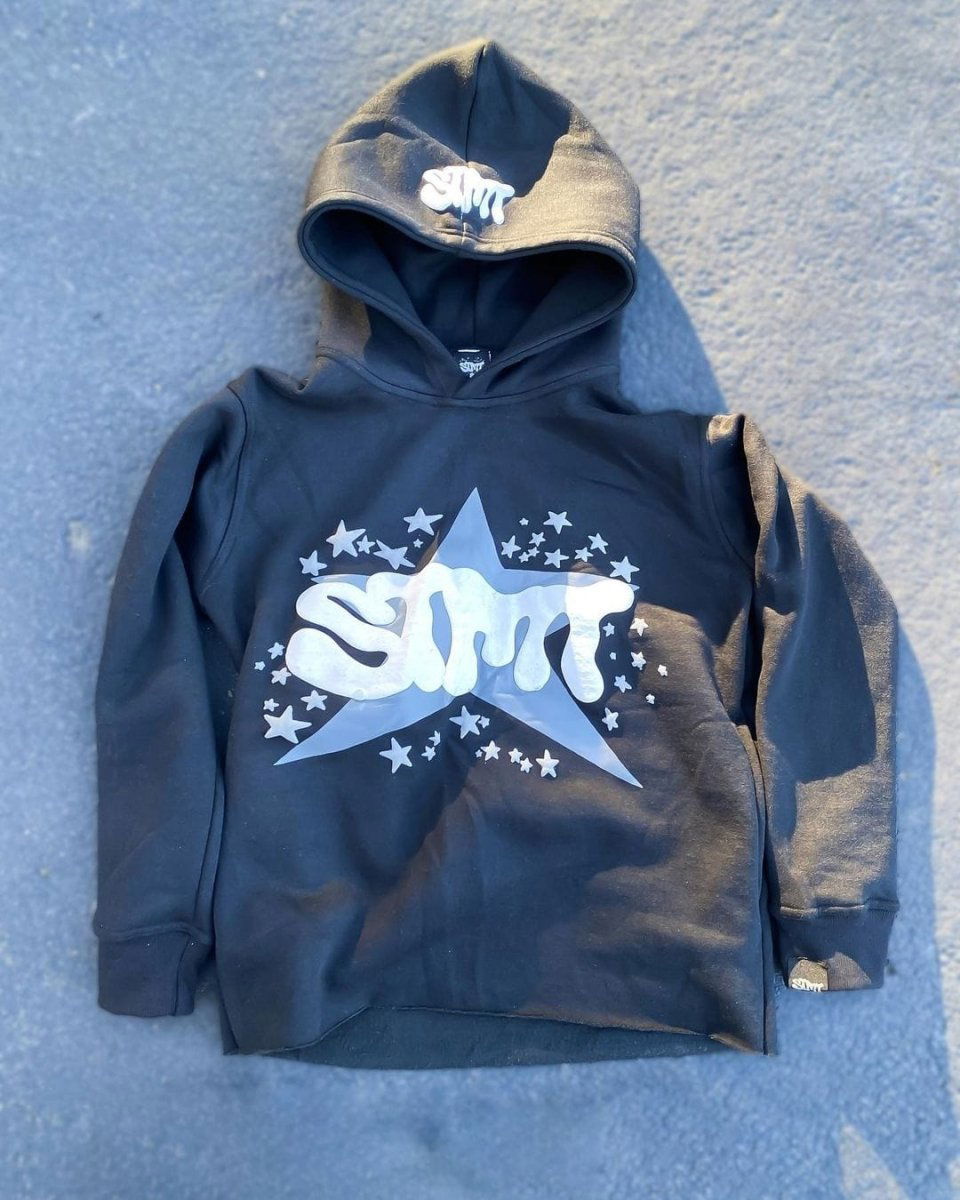 HOODIE "STMT" - Shyrz - streetwear - y2k - casual - vanilla 