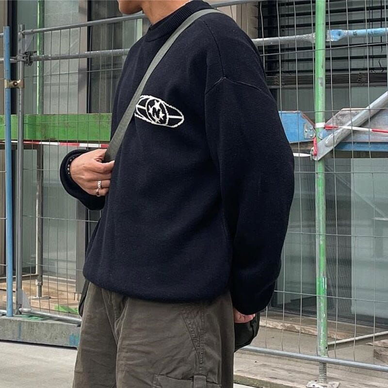 KNIT "SPHERE" - Shyrz - streetwear - y2k - casual - vanilla 